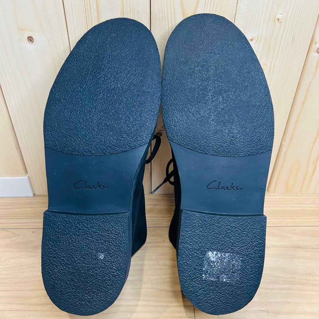 【極美品】Clarks クラークス Desert Boot Evo 黒 25cm