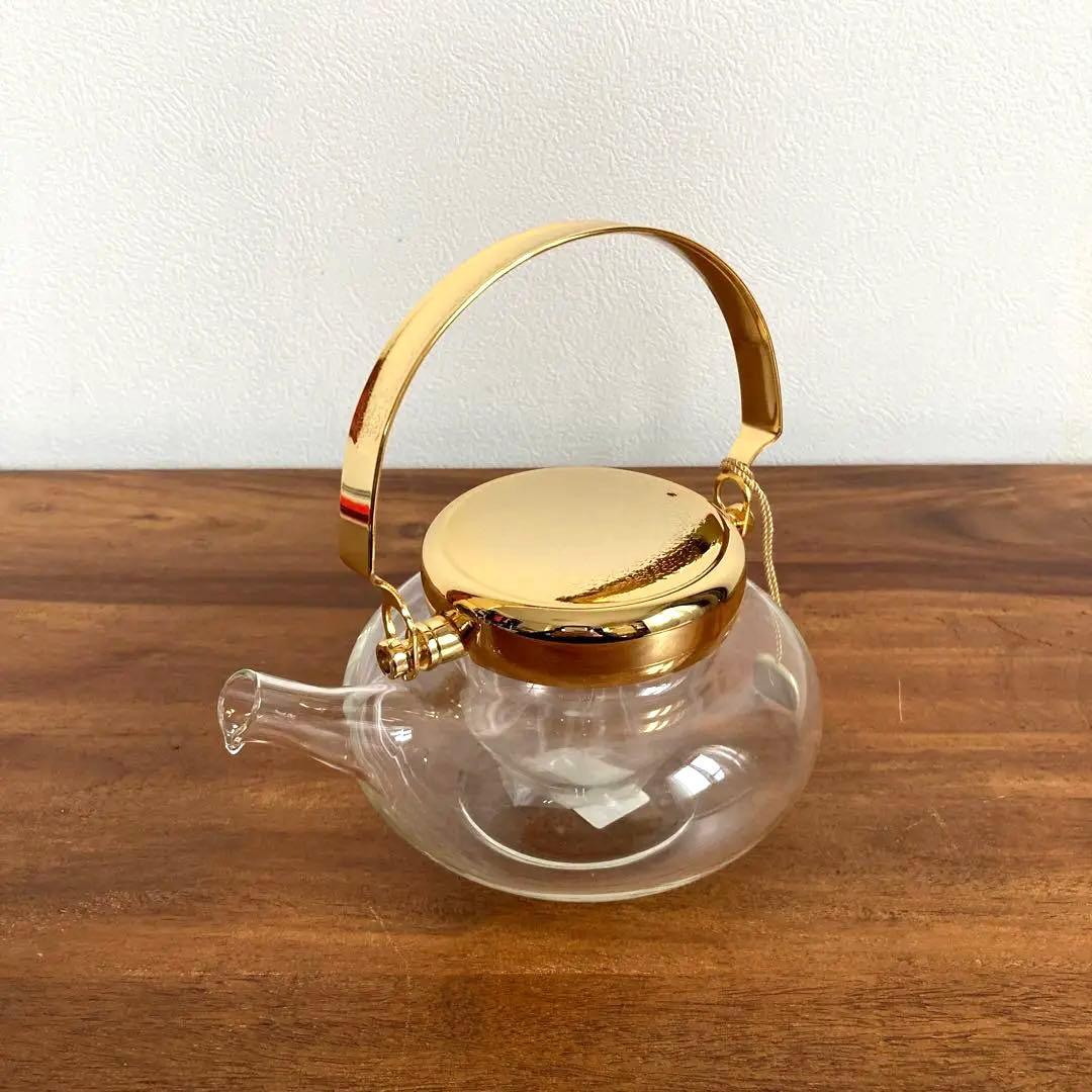 HARIO 冷酒器 丸地炉利 ゴールド