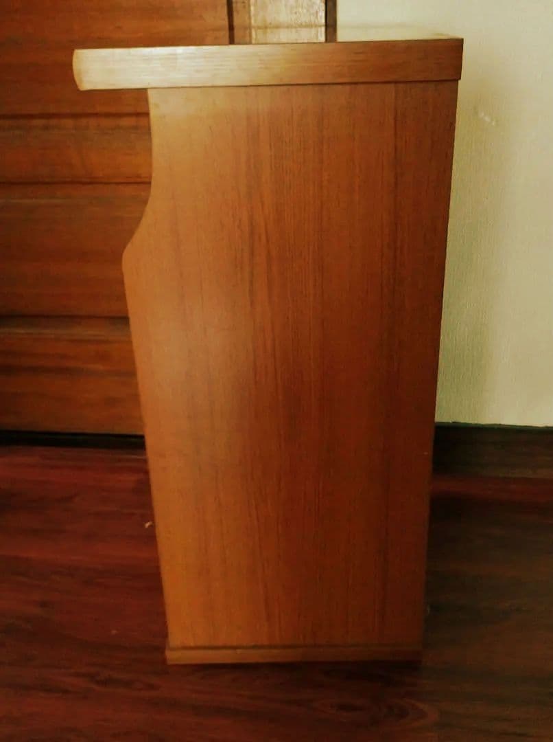 レトロ　ヴィンテージ　アンティーク　関西創愛ファニチュア　電話台　キャビネット