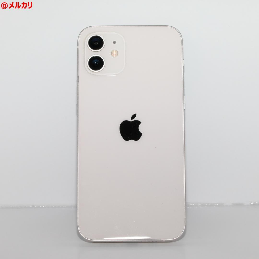 美品 Apple iPhone12 64GB ホワイト SIMロック解除済み