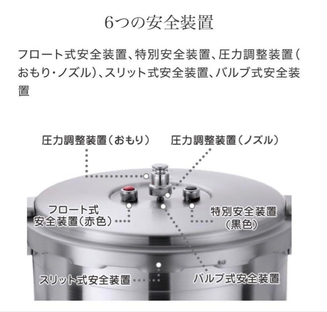 ワンダーシェフ 圧力鍋 30L IH対応