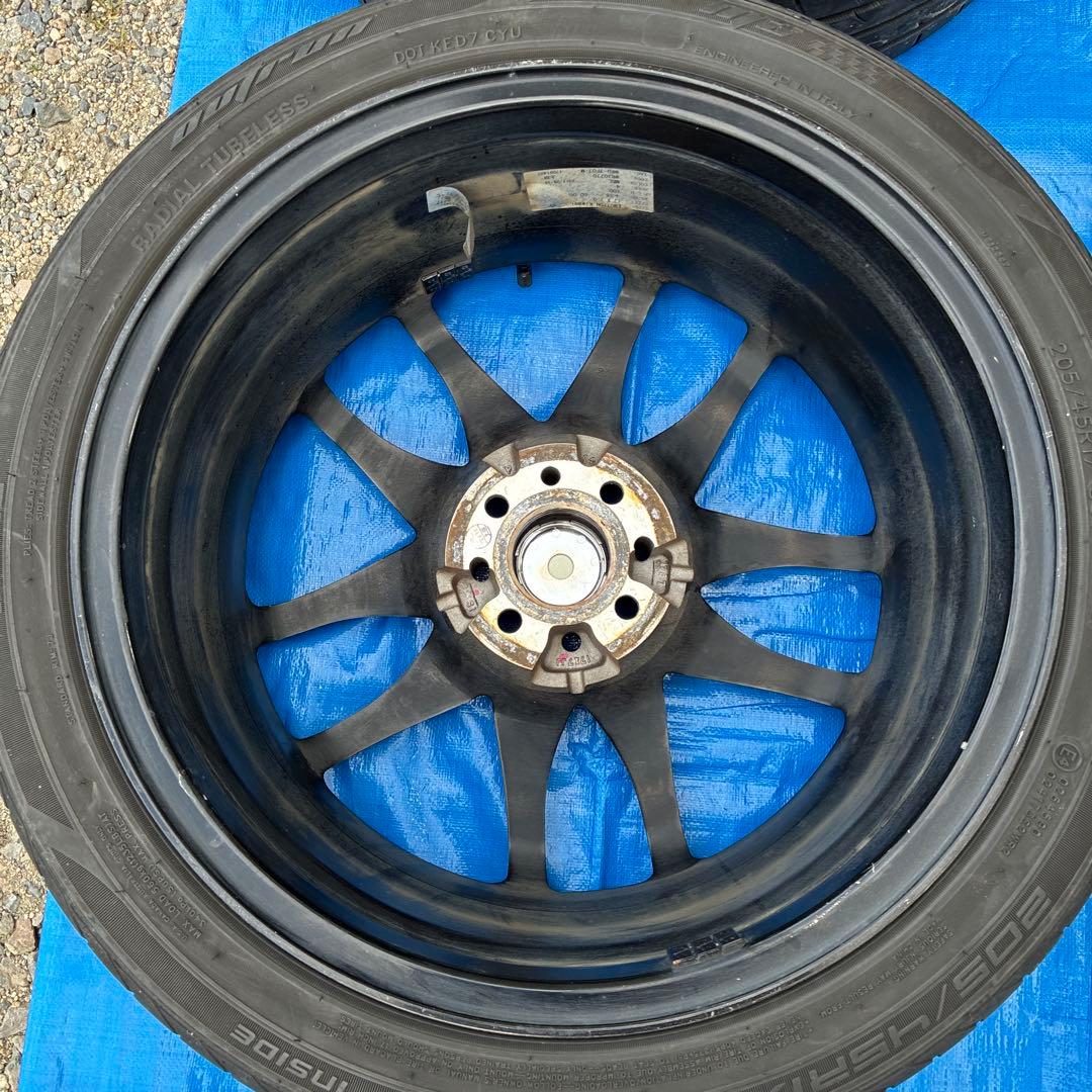 naon様WORK EMOTION KIWAMI エモーションキワミ 17インチ