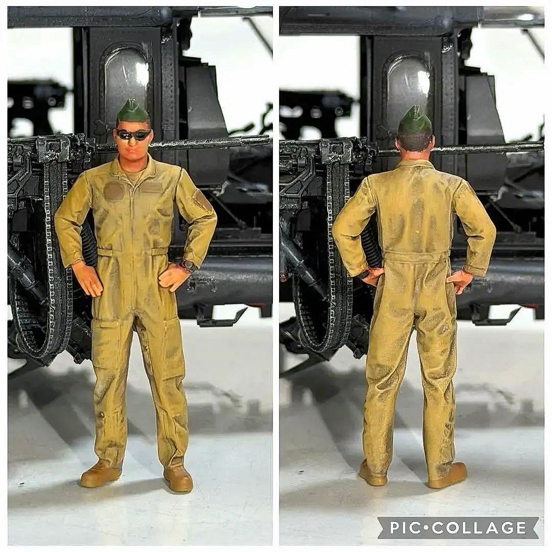 キティーホークモデル　1/35 MH-60Lブラックホーク完成品　改造模型