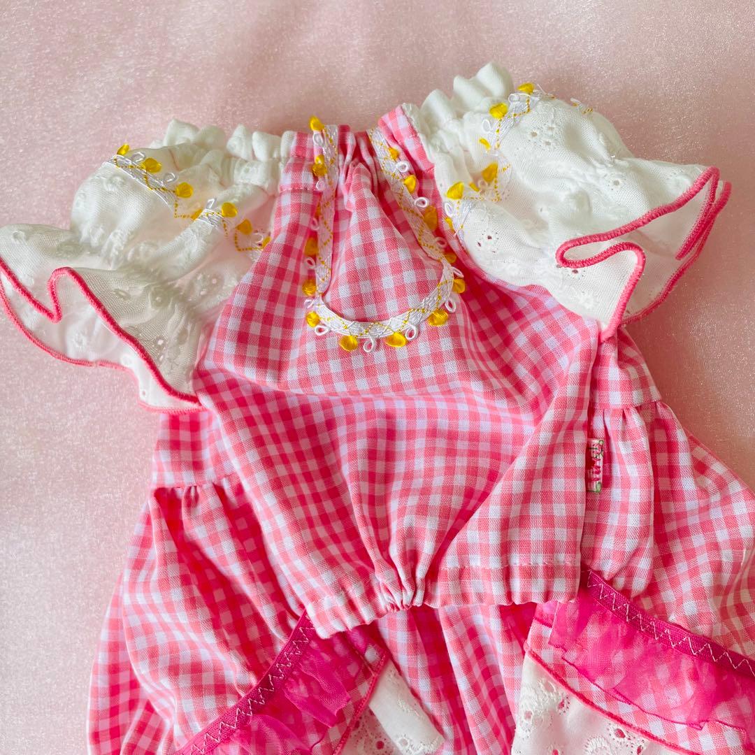 ギンガムチュニック　ギンガムワンピース　　♡オーダー受付中♡　犬服　ハンドメイド