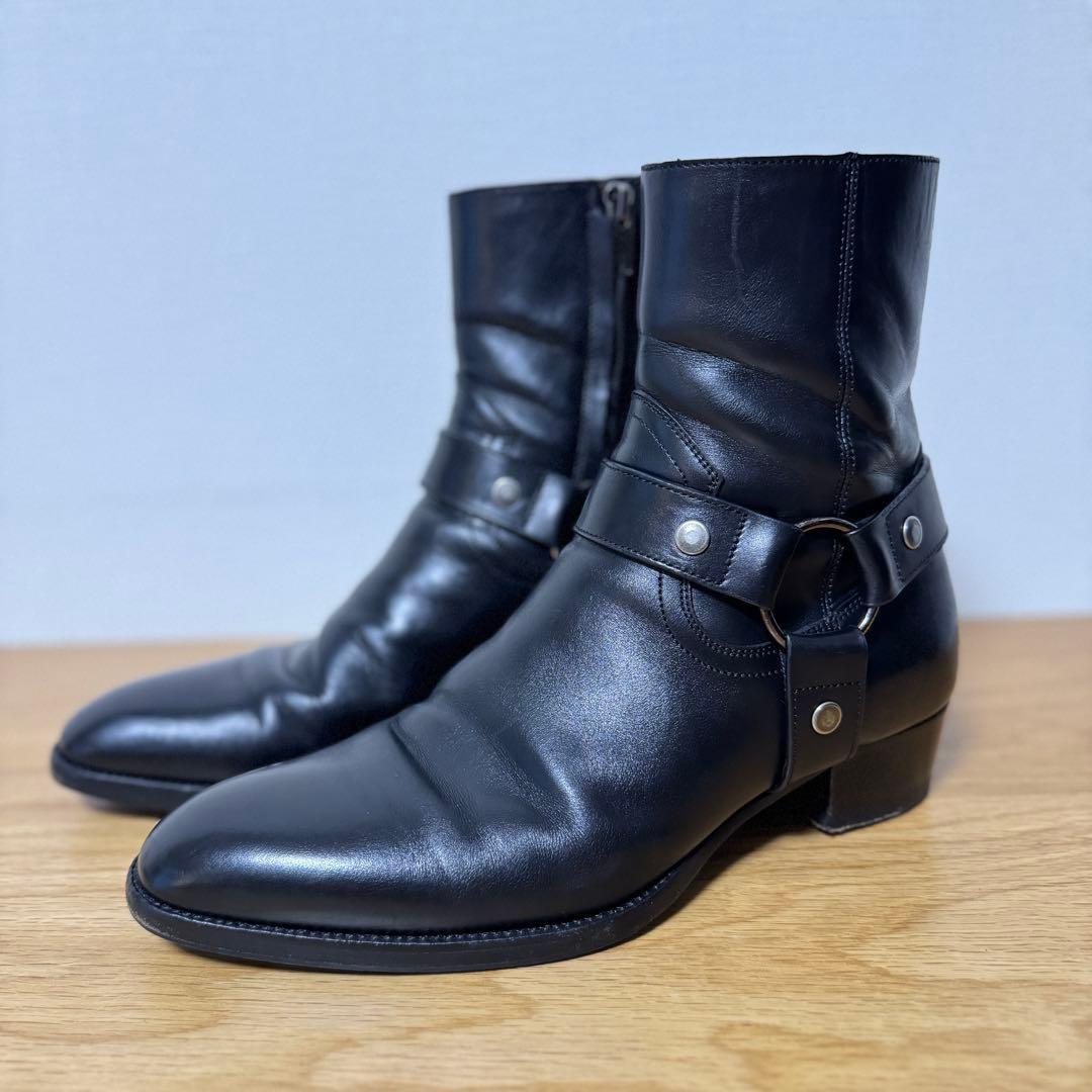 サンローラン クラシックワイアットハーネスブーツ