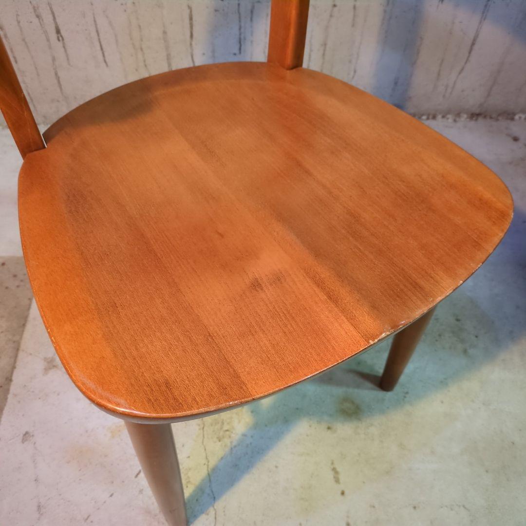 柏木工　ソフィー④　ダイニングチェア　ハーフアームチェア　飛騨家具