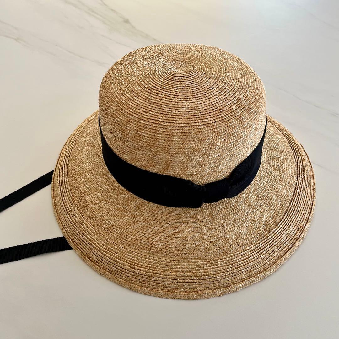 最終価格 美品 Nine Tailor Treat Hat ストローハット