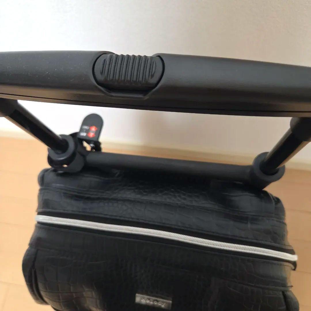 島製作所 ショッピングカート メロディ スムーズKBR クロコダイルBK