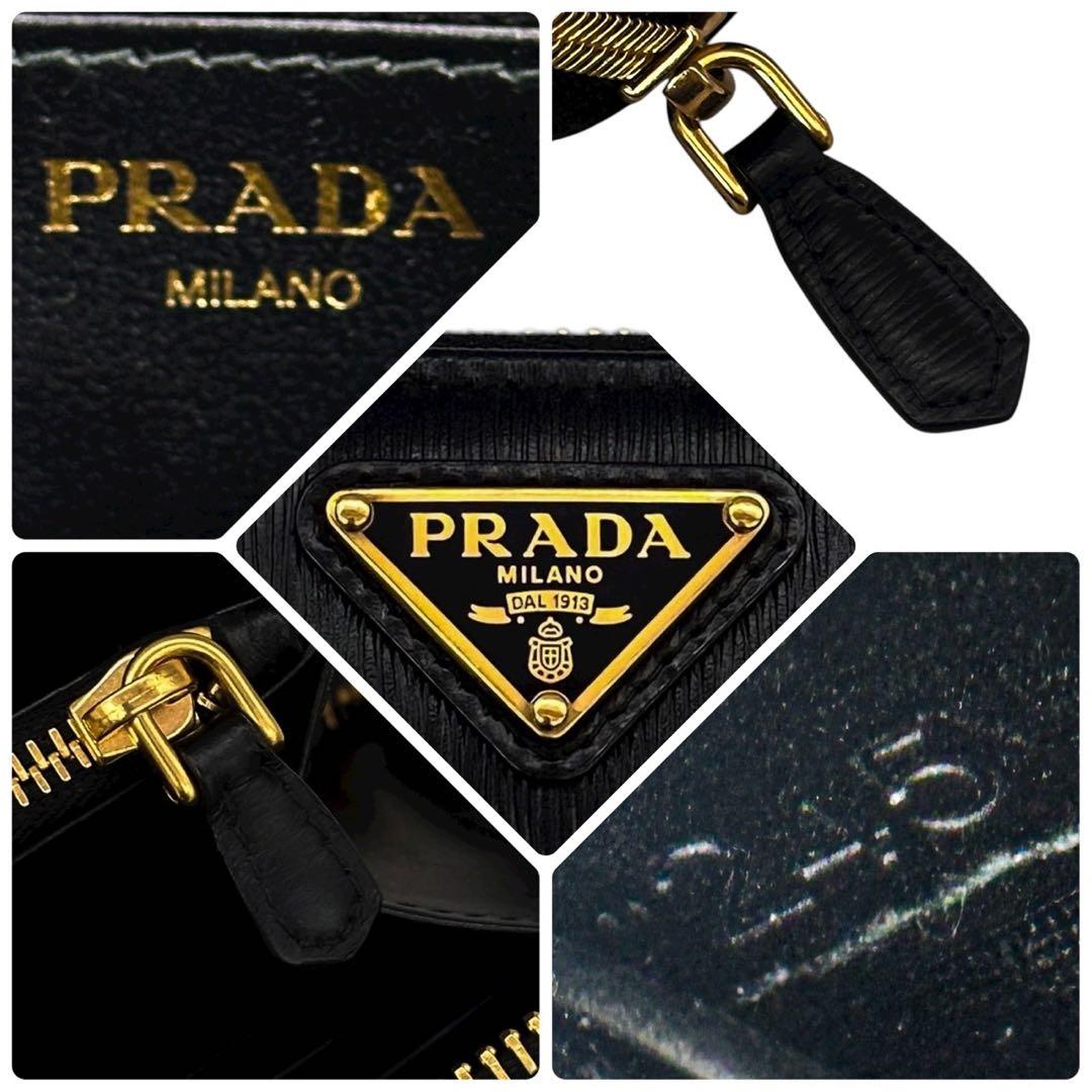 極美品 箱付 プラダ ヴィッテロムーブ 長財布 小銭入れ  カード IC