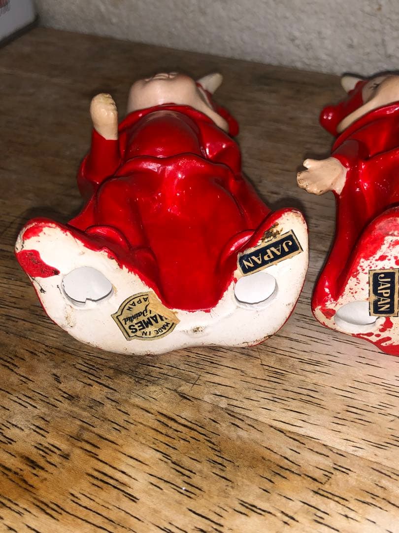 ビンテージ50s デビル 悪魔　レッドデビル 妖精　ミッドセンチュリー　レトロ