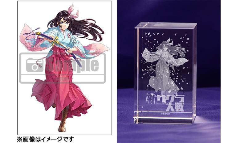 [限定品] 新サクラ大戦 初回限定版 帝劇DXパック3Dクリスタルセット