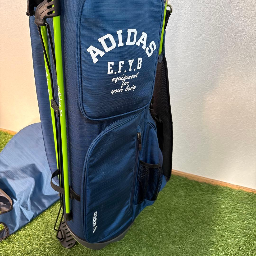 超美品‼️adidas E.F.Y.B. ゴルフバッグ ネイビー