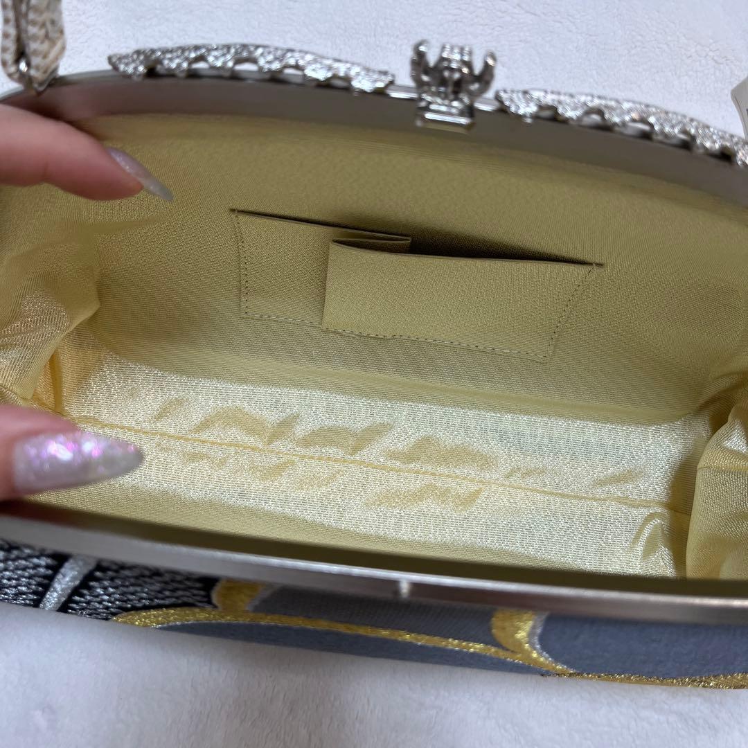 新品未使用訳あり和柄花柄バッグ草履セット草履バック着物振袖訪問着留袖成人式結婚式