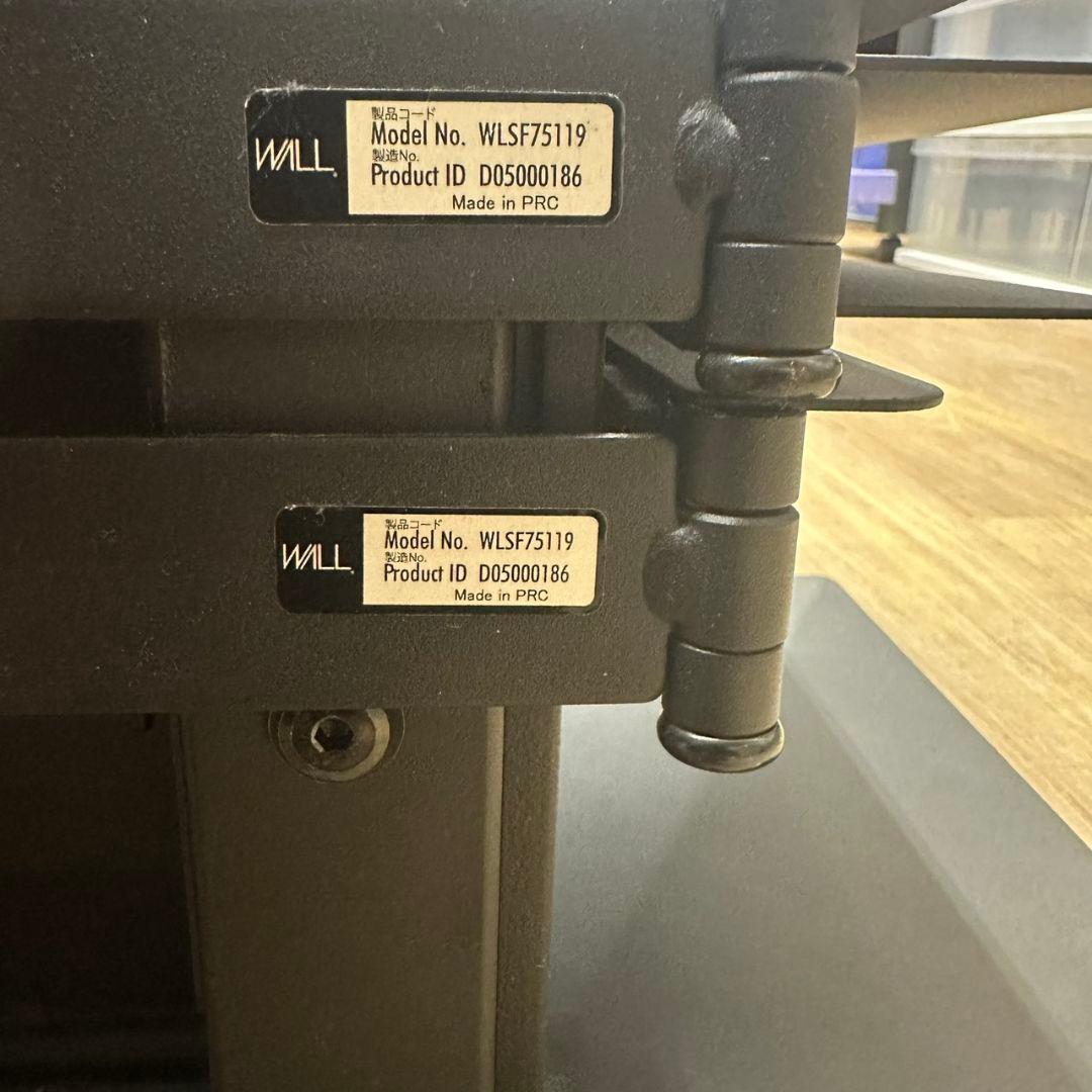 美品 Equals Wall v3 compact ブラック 棚板付き