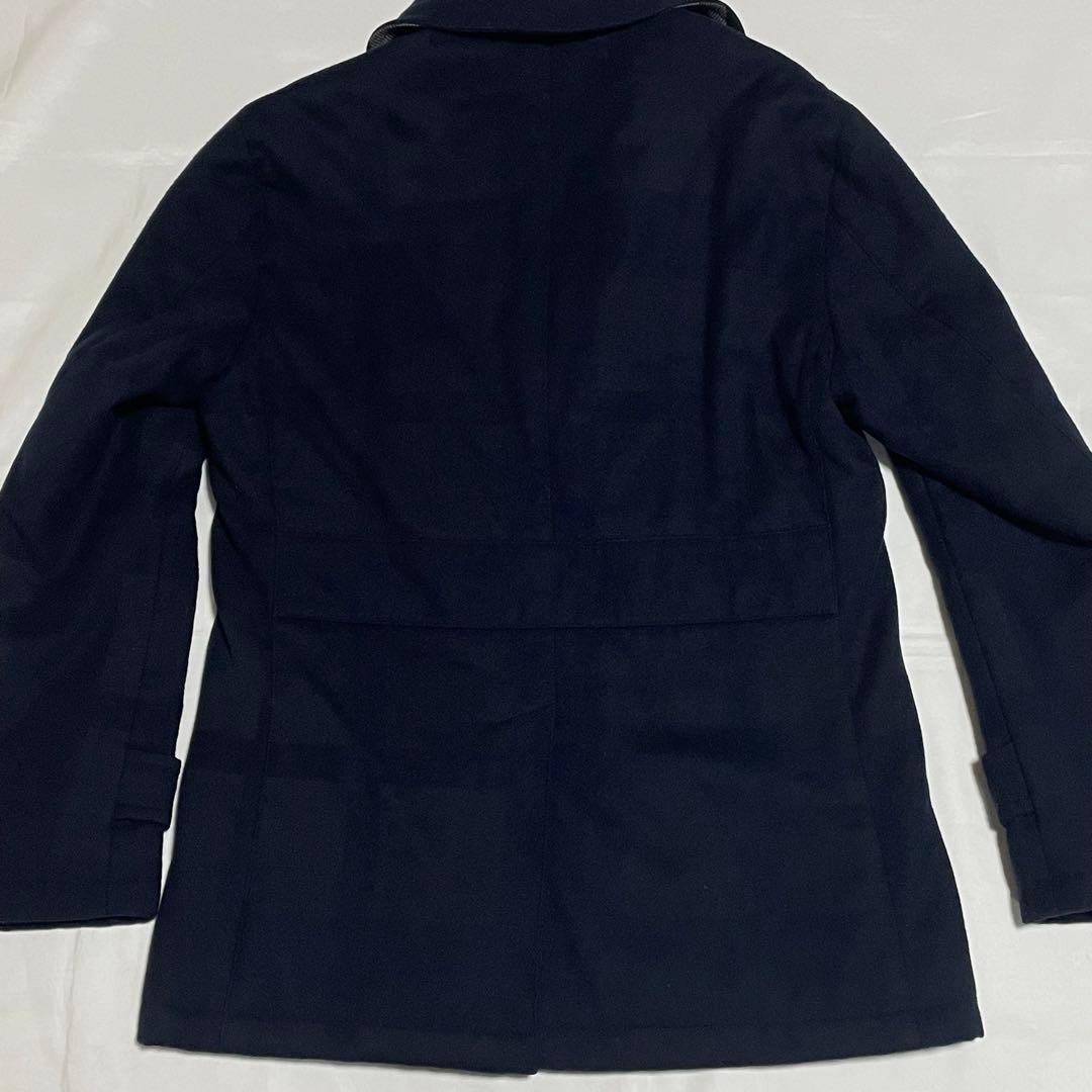 良品 BLACK LABEL CRESTBRIDGE ピーコート チェック