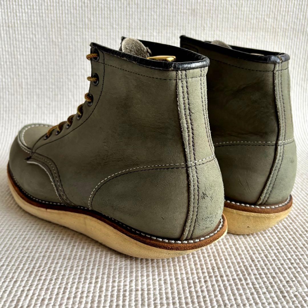 【希少限定】レッドウィング 2883 モスグリーン ヌバック 2000年製 8D