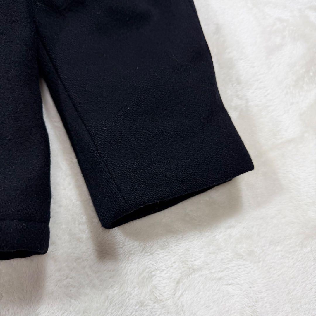 Schott シングル ピーコート キルティング メルトンウール USA 40