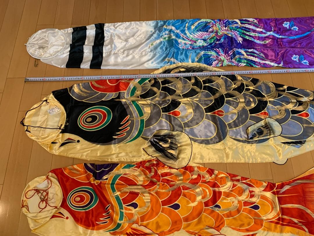 鯉のぼり 皇彩 #50 おおとり富貴永し＋どこでもスタンド セット