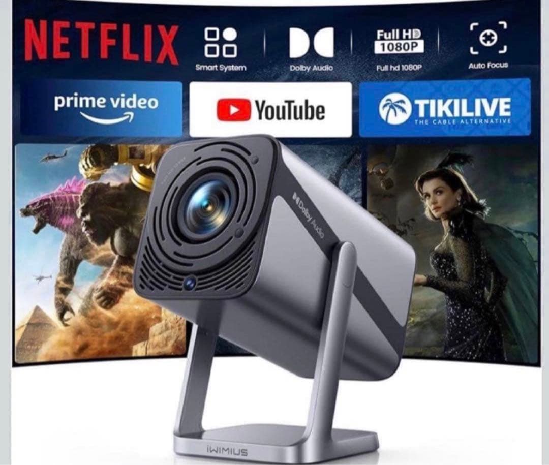 プロジェクター Netflixライセンス&DoIby対応 iWiMiUS S29