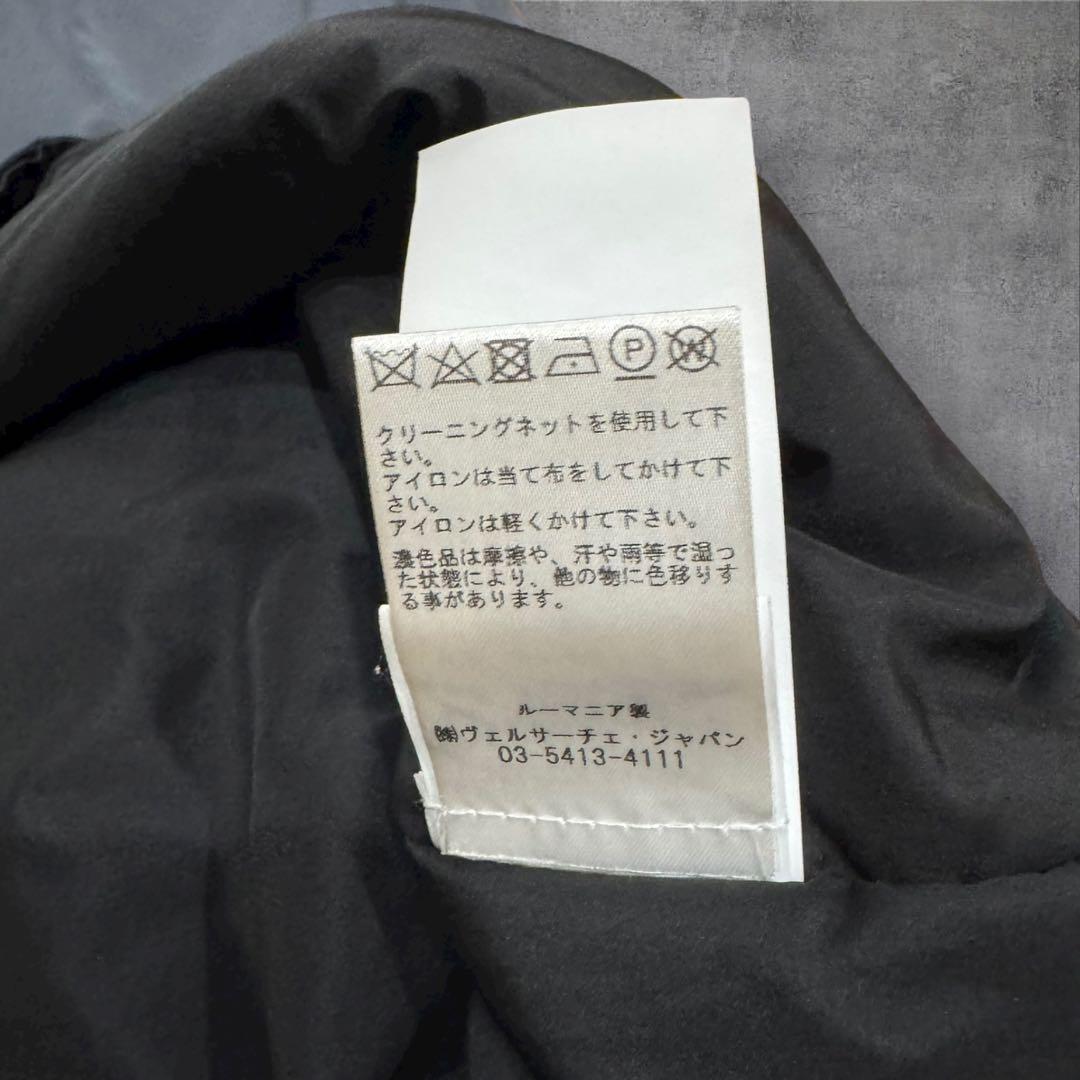 VERSACE ブラック スタジャン L ブルゾン ヴェルサーチ