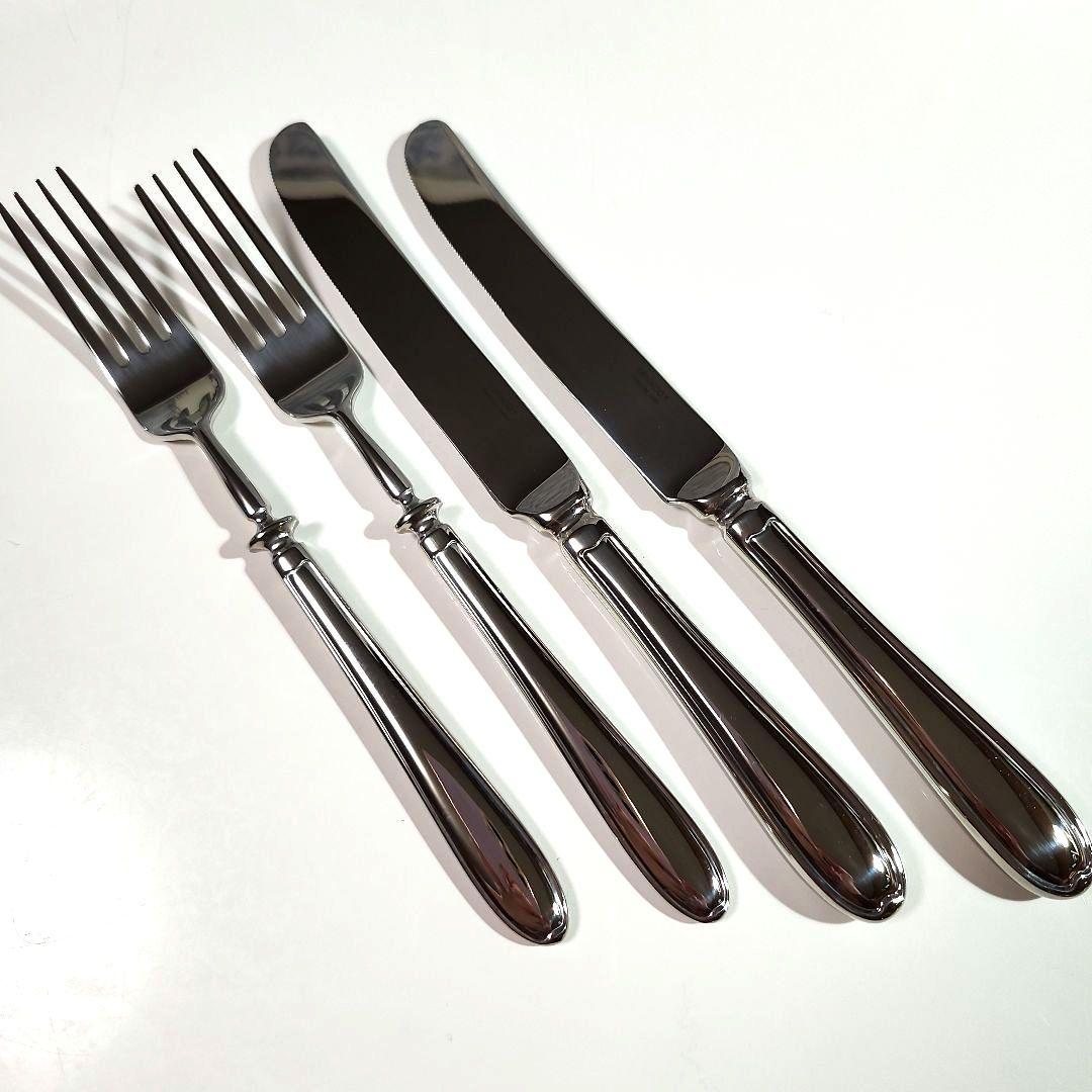 新品未使用 YAMACO ステンレス ナイフ&フォーク 6セット