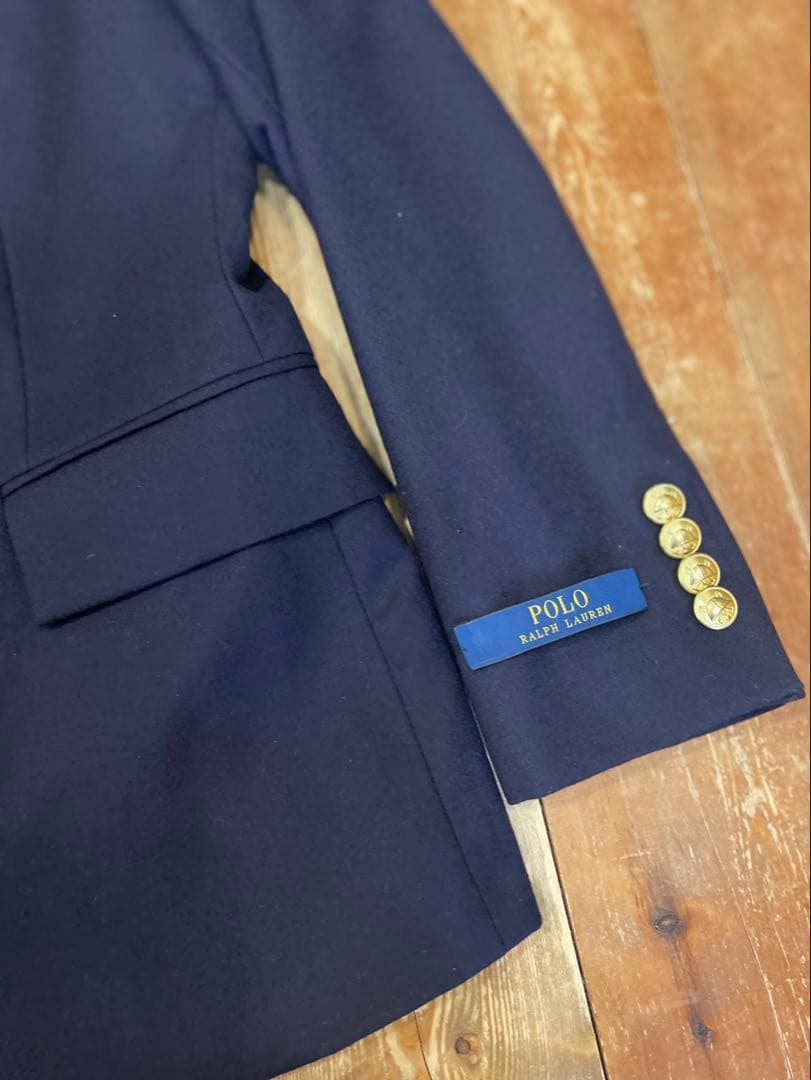 POLO ポロラルフローレン ネイビー ジャケット 紺　155