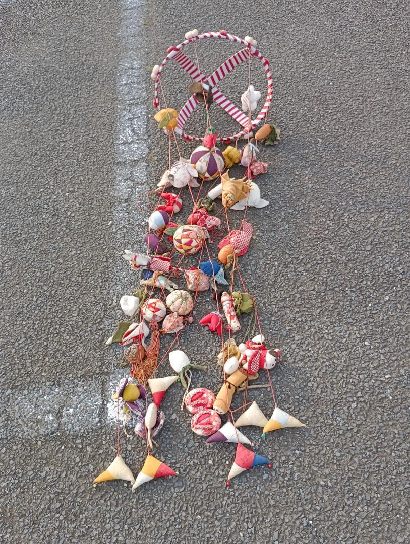 １７２２）吊るしびな　つるしびな　吊り雛 ちりめん　雛祭り　雛人形