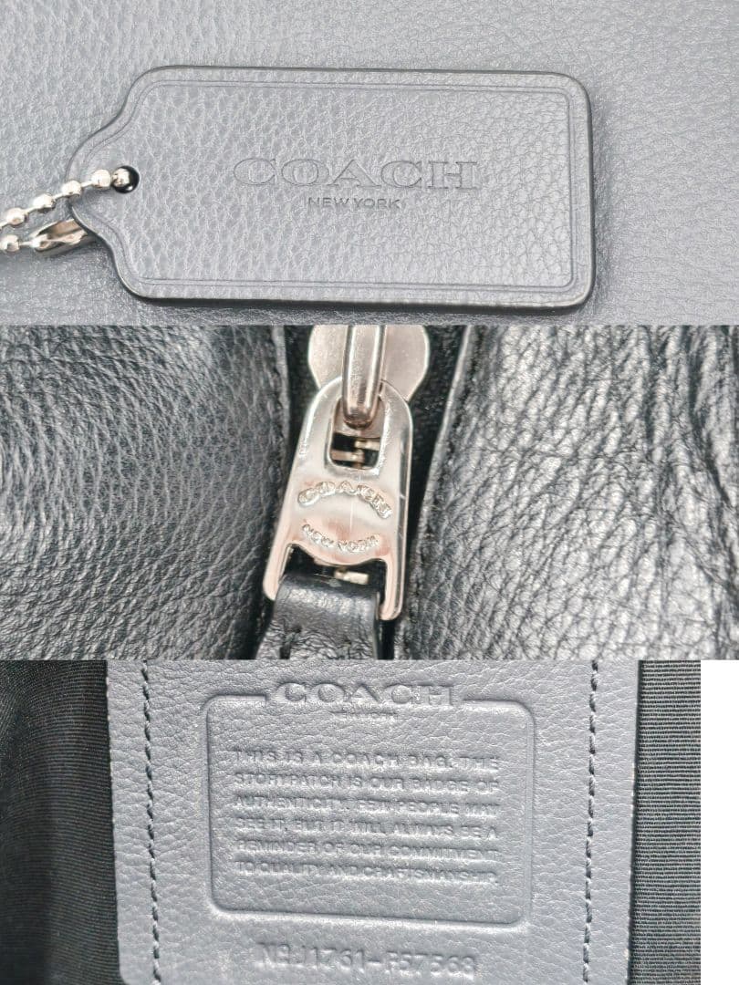 【美品 高級◎】コーチ ビジネスバッグ メトロポリタン 2way A4 斜め掛け