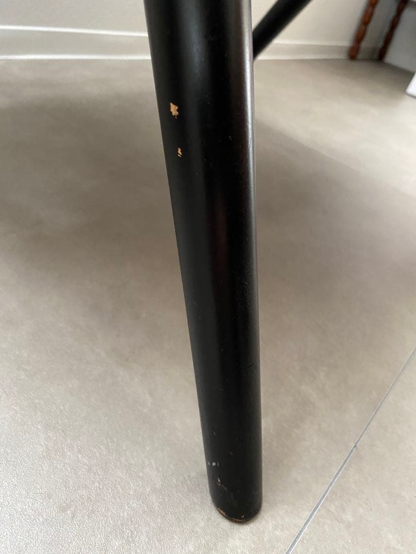 ② 飛騨産業 キツツキ CASCADA 椅子 座面 張替え済み オールド