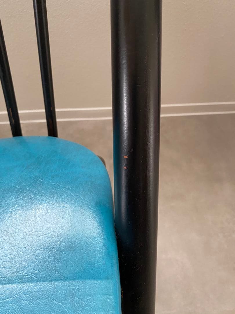 ② 飛騨産業 キツツキ CASCADA 椅子 座面 張替え済み オールド