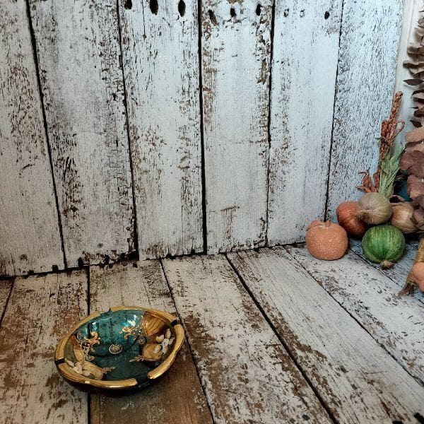 イタリア ヴィンテージ 未使用ムラーノ ガラス ベネチアングラス アッシュトレイ