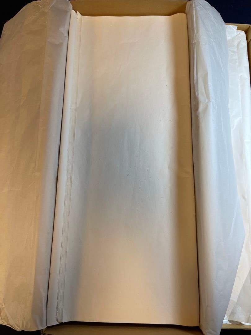 【墨研】手漉き書道紙◆「No.28・我眉箋」県展版 全紙◆書道用品店◆画仙紙