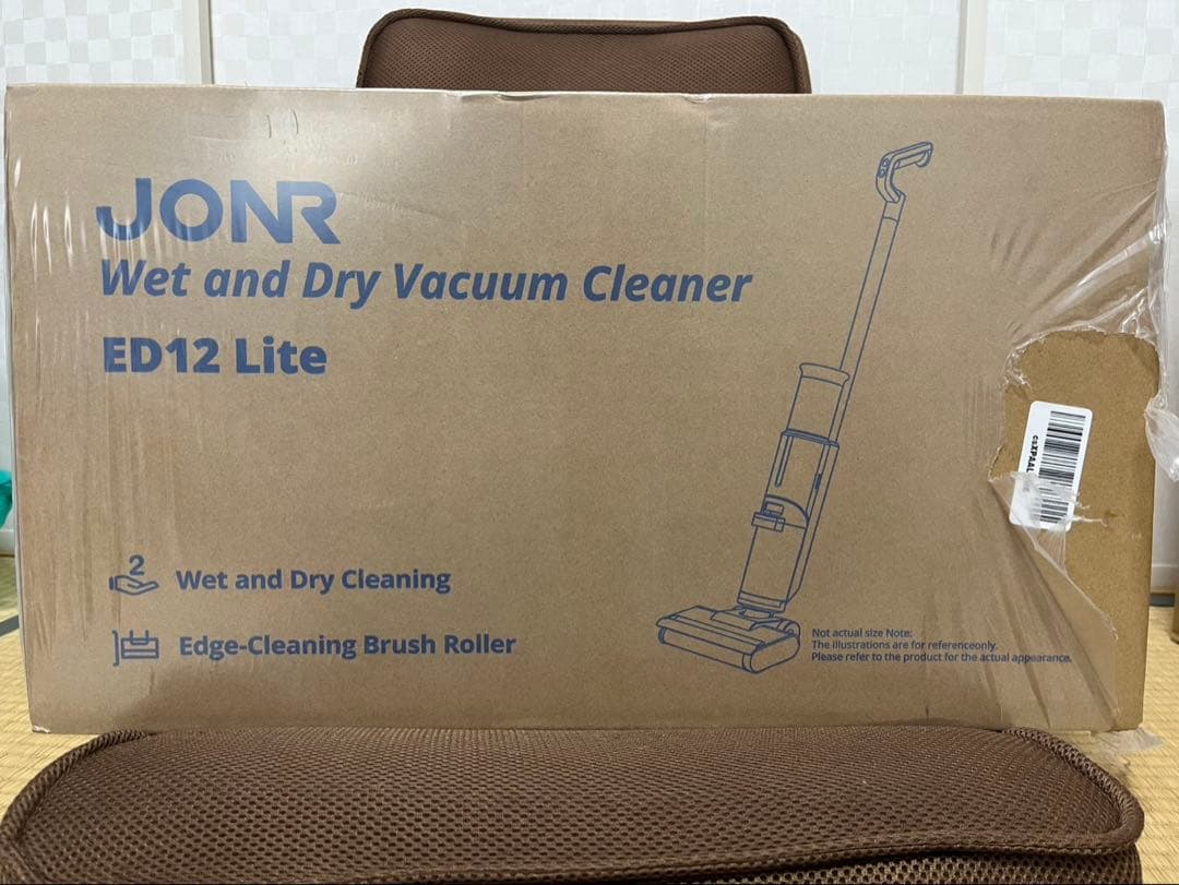 水拭き掃除機 JONR ED12 Lite【日本最軽量】吸引・水洗い・拭き取り