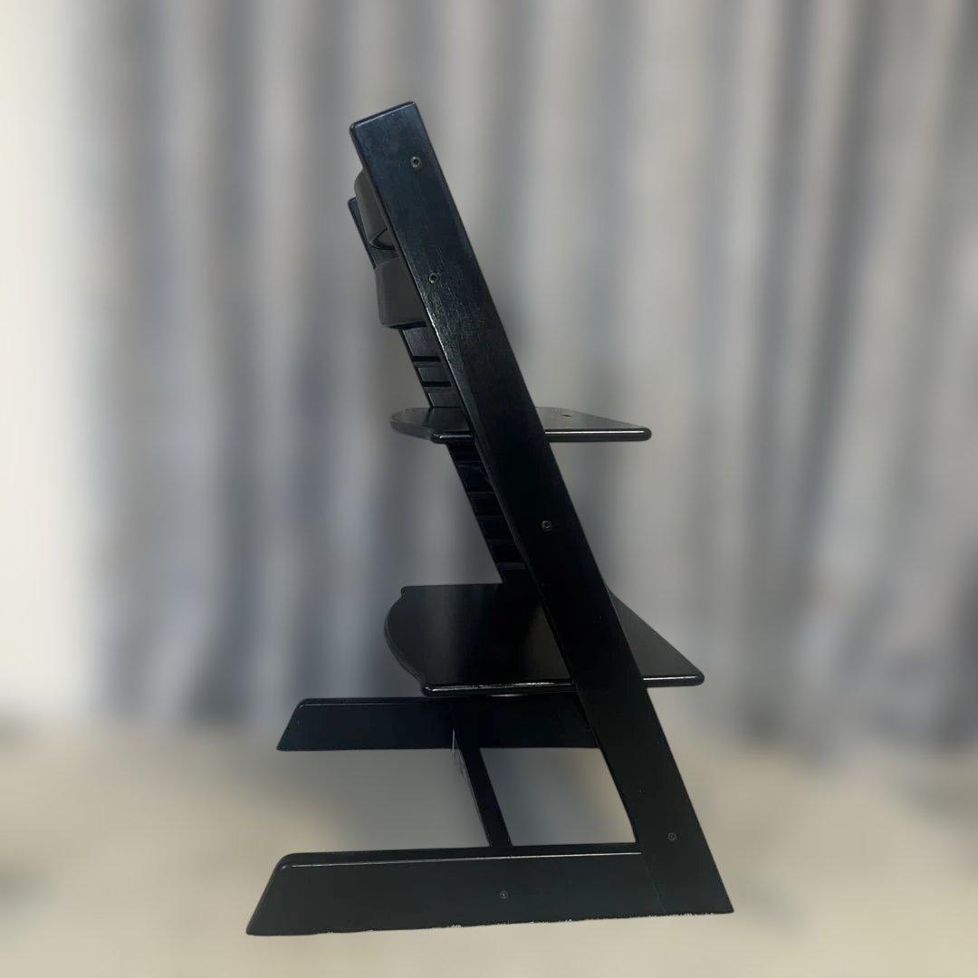 STOKKE TRIPP TRAPP ブラック　ベビーセット付