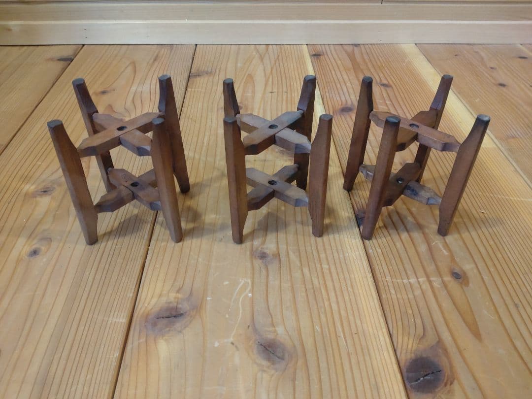 古民具　古道具　一斗桝と糸巻のセット　昭和レトロ　アンティーク