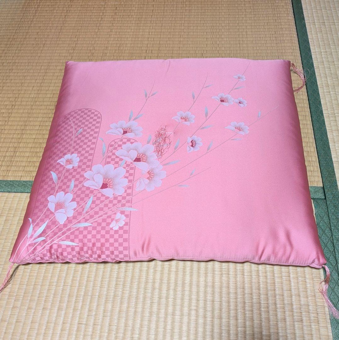 ★新品未使用★西川婚礼座布団 高級座布団 お盆 法事 来客用 ５枚セット元箱付