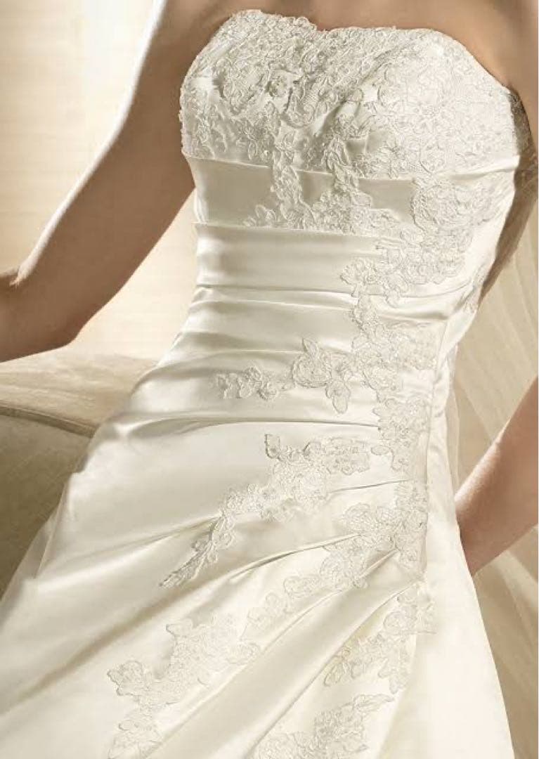 美品　ウエディングドレス　ウェディングドレス　9号