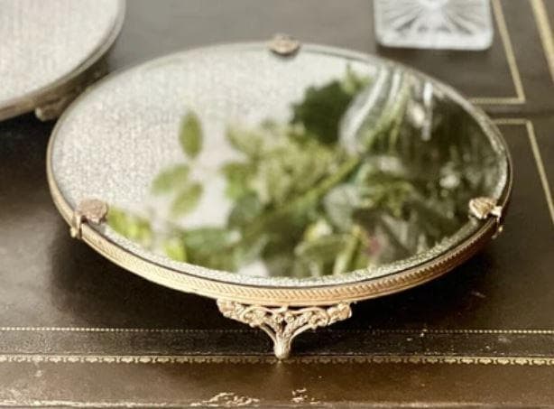 ミラートレー ゴールド アンティーク ディスプレイ 84306TT-GD