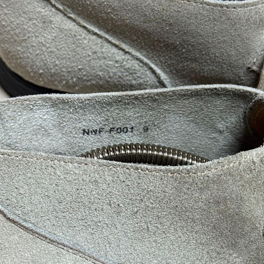 00's ナンバーナイン　宮下期　本人期　スエードブーツ　激レア　グランジ　音楽