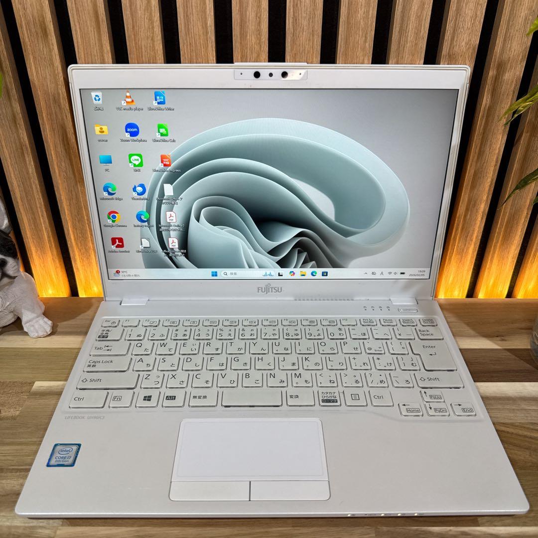 希少タッチパネル式‼️LIFEBOOK☘️最高峰i7☘フルHD☘ノートパソコン