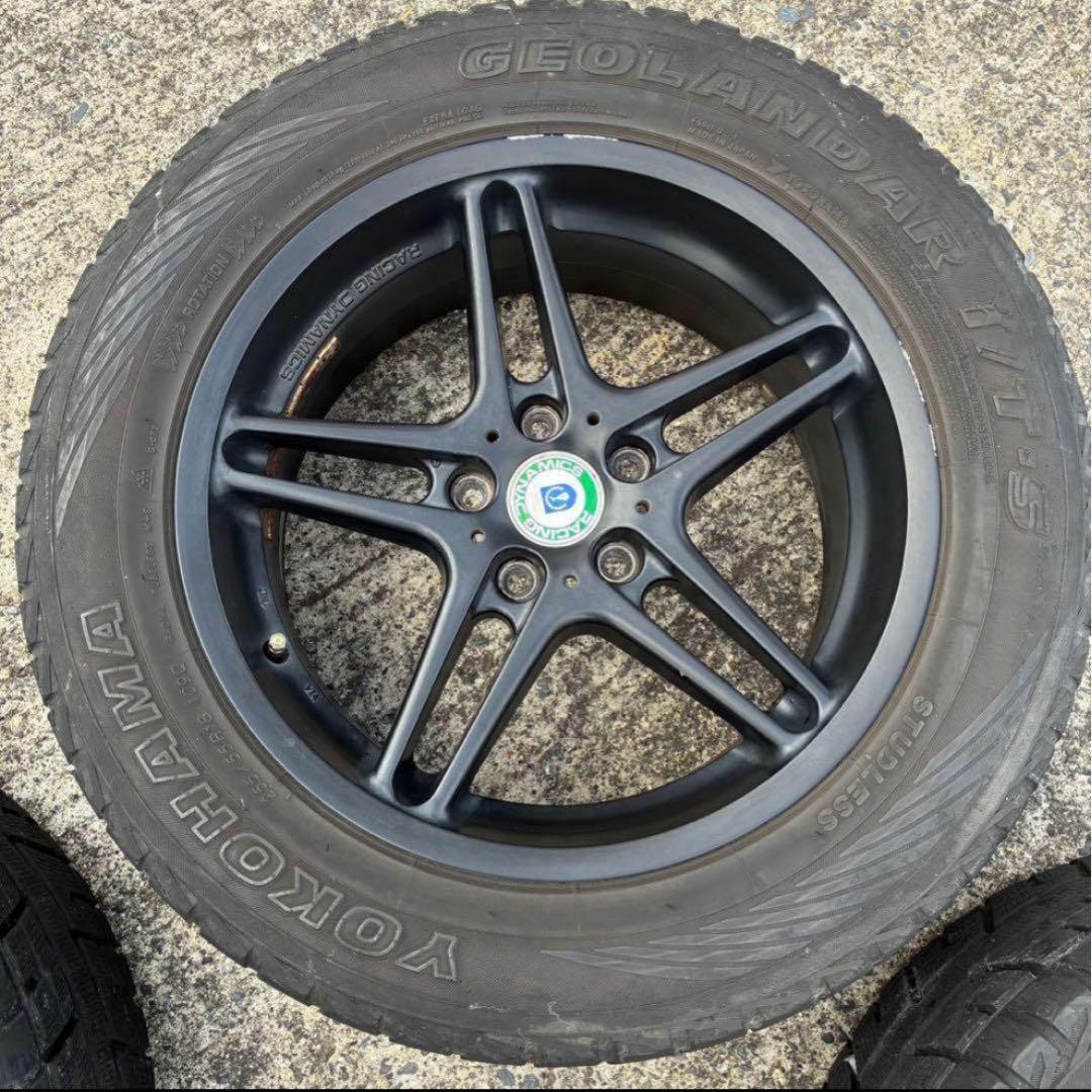 Racing Dynamics マットブラック18インチPCD120 4本