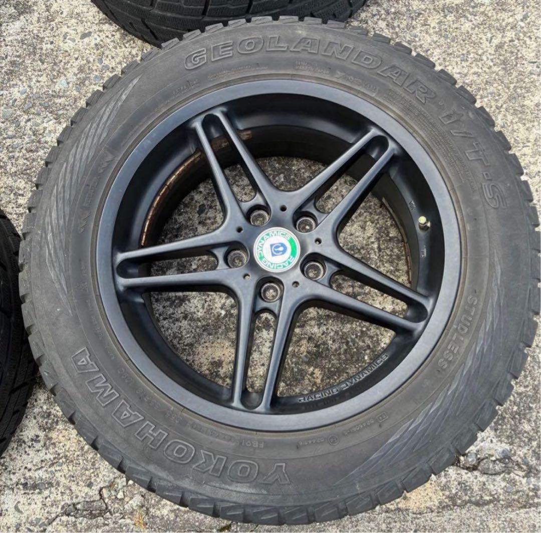 Racing Dynamics マットブラック18インチPCD120 4本