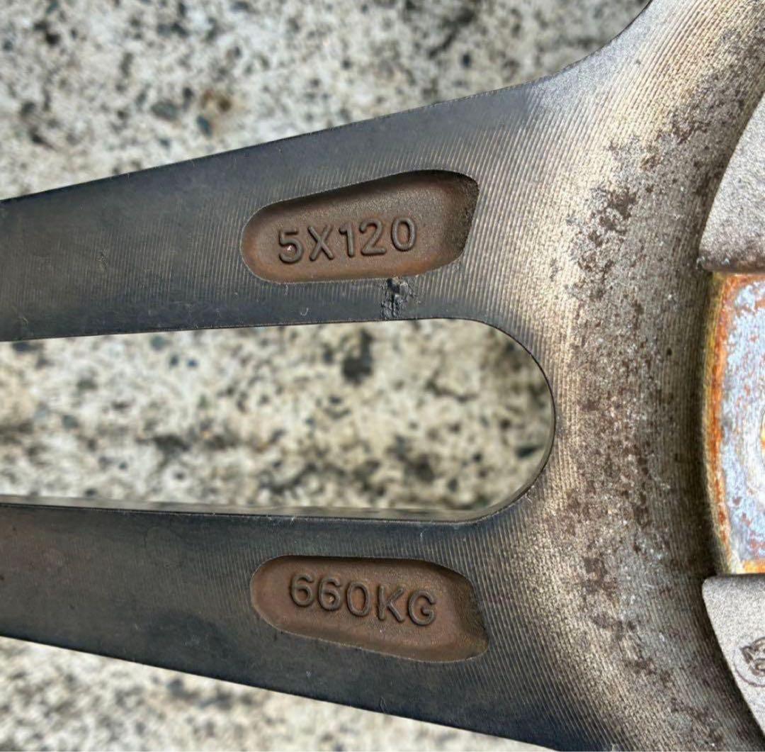 Racing Dynamics マットブラック18インチPCD120 4本