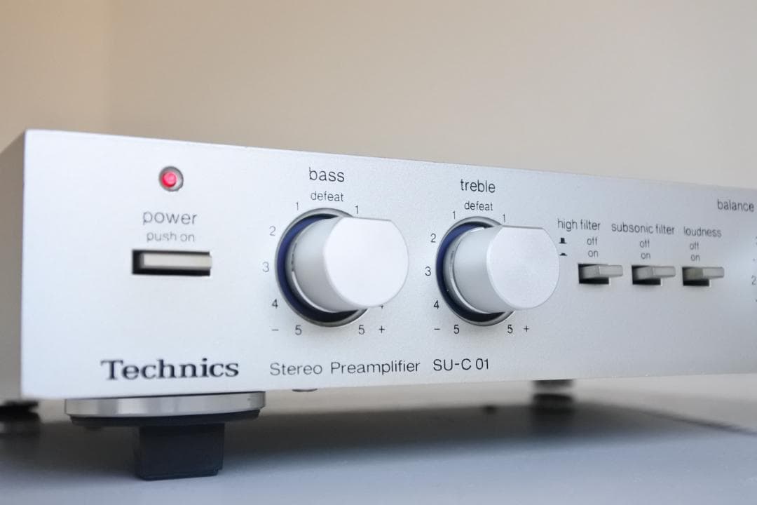 ■Technics SU-C01　プリアンプ　オーバーホール済　正常動作品 ■