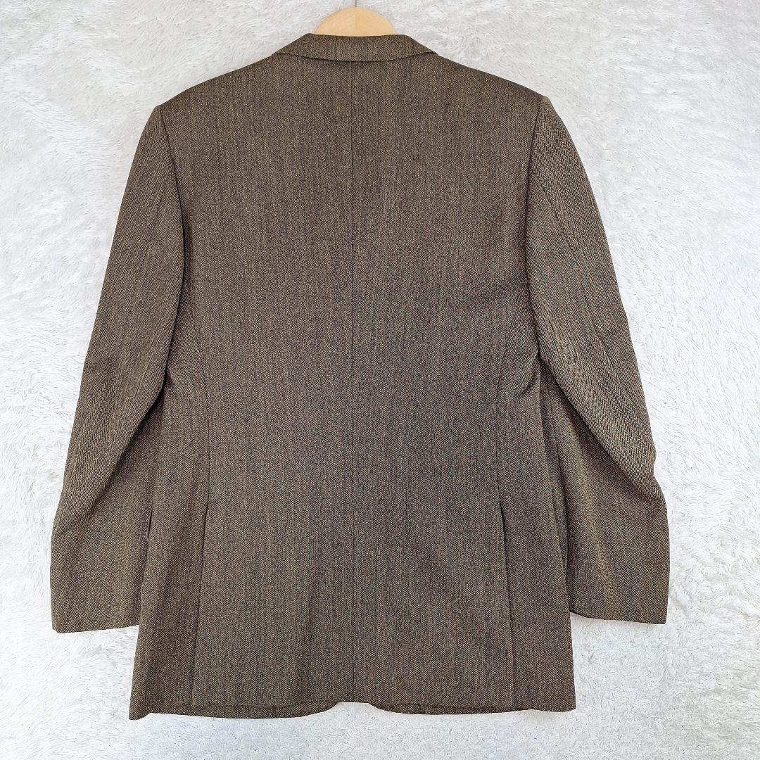 ポールスミス　ヴィンテージスーツセットアップ　ヘリンボーン　ブラウン　M