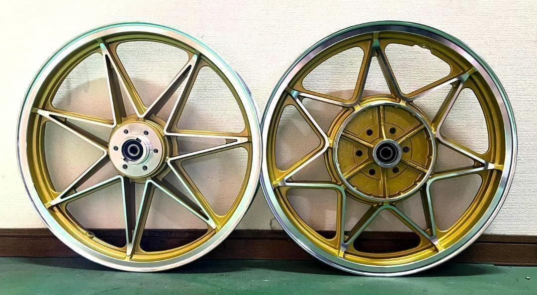 ＧＳ４００　キャストホイール　金７無/社外 セブンスターキャスト