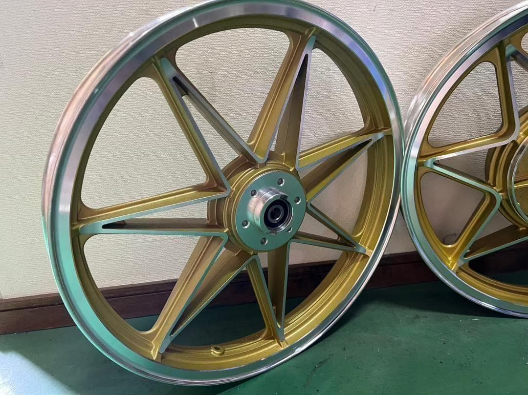 ＧＳ４００　キャストホイール　金７無/社外 セブンスターキャスト