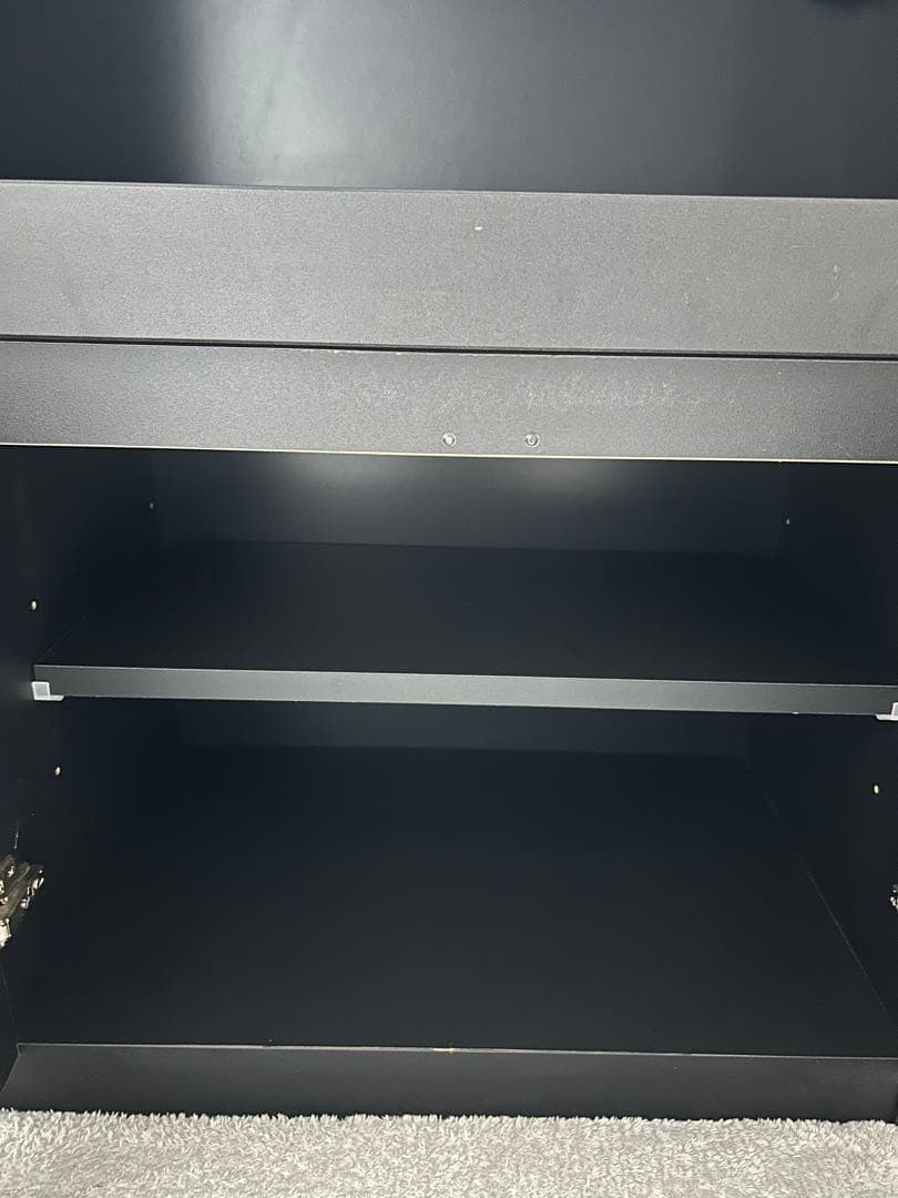 国産キッチンカウンター幅119/使用1年半/完成品/北欧インテリア/送料込