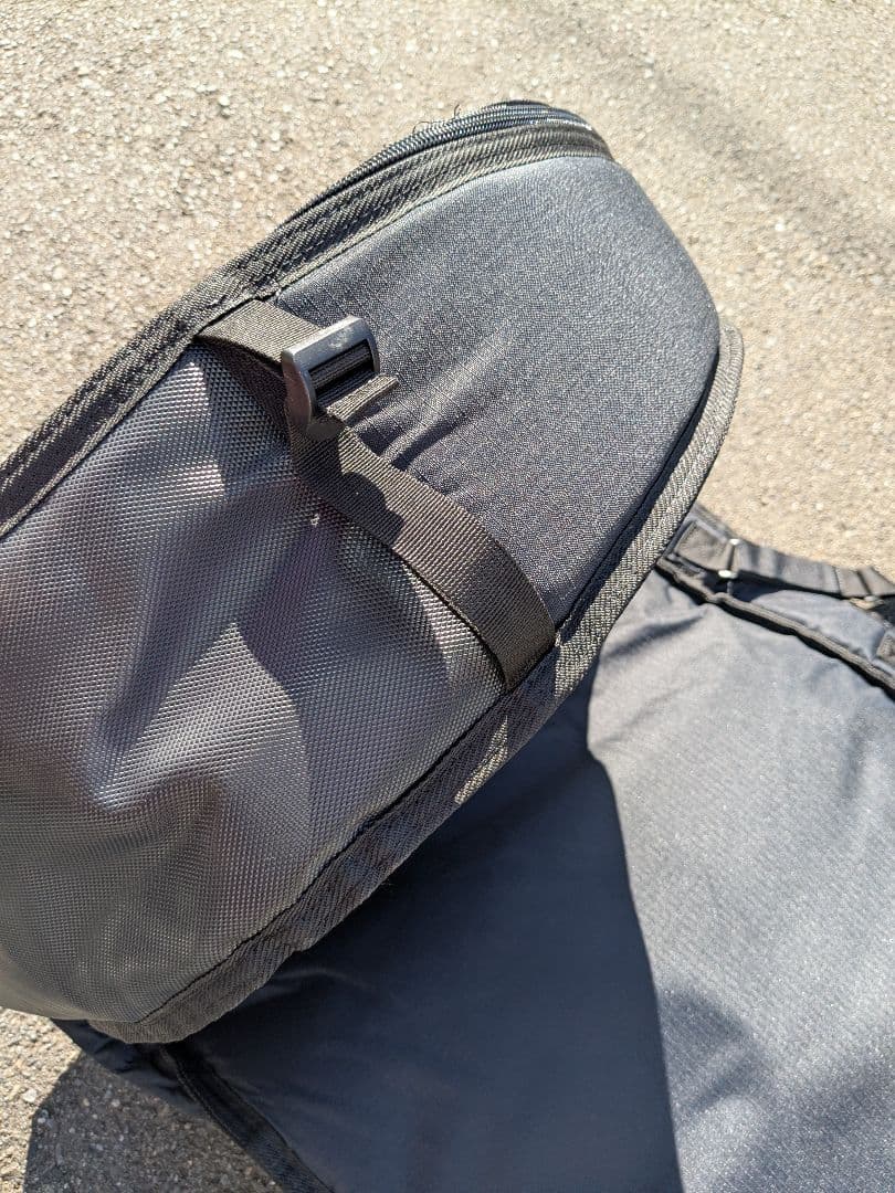 TLS 　2枚収納可サーフボードハードケース　7'0 ミッドレングス　ブラック