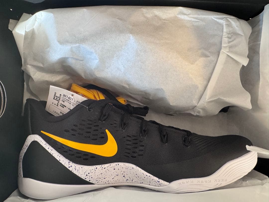 未使用新品:Nike Kobe9 EM 29cm/US11